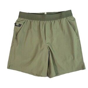Ten Thousand Mens Rep 7" Lined Shorts M Green Every Session Carry Pockets